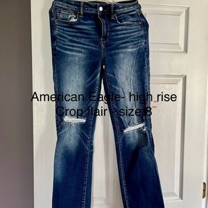 American Eagle Jeans-size 8 crop
